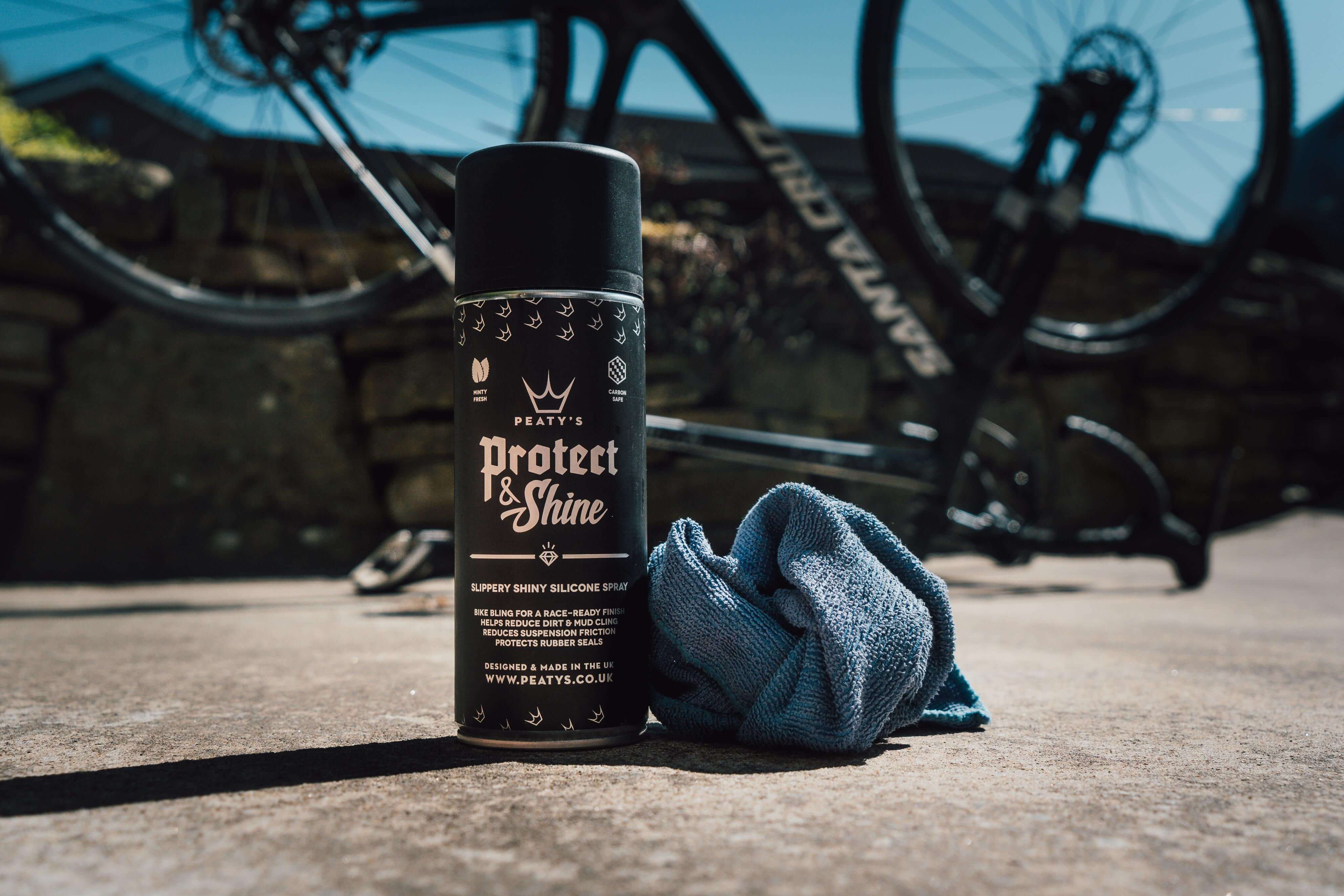 Protect & Shine with road bike.jpg