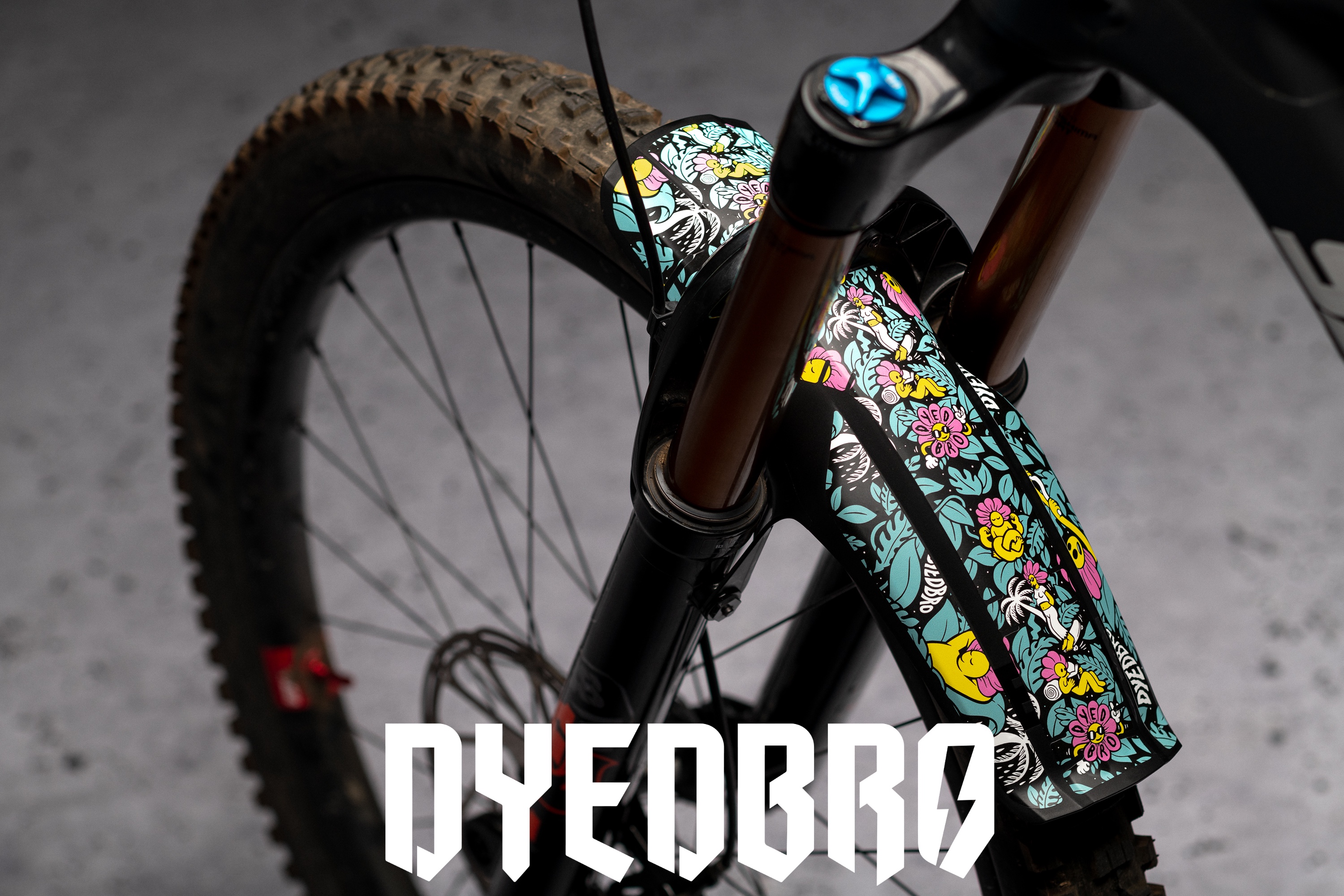 Dyedbro Fender Sticker