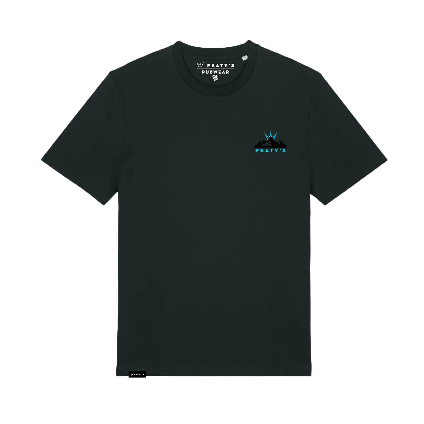 Sun Rise Tee Black Front.jpg